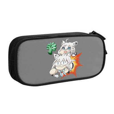 Kohandatud armsa kassitüdruku Neco Arc Kawaii pliiatsiümbris, poiste Gilrs, suure mahutavusega Tsukihime Anime pliiatsikarbiga õpilaskool