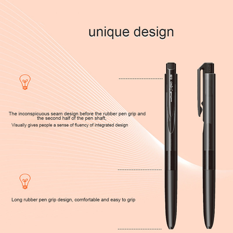 1 UNI neutralna kemijska olovka UMN-155N Nadogradnja Ograničeno izdanje Nisko prigušenje 0,28/0,38/0,5 mm Pisanje glatkije Školski pribor