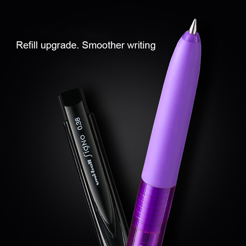 1 UNI neutralna kemijska olovka UMN-155N Nadogradnja Ograničeno izdanje Nisko prigušenje 0,28/0,38/0,5 mm Pisanje glatkije Školski pribor