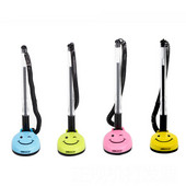 Slatka, smiješna izdržljiva stolna kemijska olovka i stolna olovka za uredski pribor i školu Slatka ružičasta uredska olovka sa smajlićem u stilu kawaii