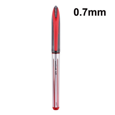 Uni-Ball Air Roller kuulgeelpliiatsid 0,5 mm Extra 0,7 mm Fine Point Jaapani Super Ink Free Control Sinine Must Punane tint Sujuv kirjutamine
