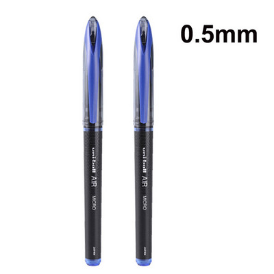 Uni-Ball Air Roller kuulgeelpliiatsid 0,5 mm Extra 0,7 mm Fine Point Jaapani Super Ink Free Control Sinine Must Punane tint Sujuv kirjutamine