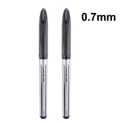 Uni-Ball Air Roller kuulgeelpliiatsid 0,5 mm Extra 0,7 mm Fine Point Jaapani Super Ink Free Control Sinine Must Punane tint Sujuv kirjutamine