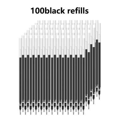 103 τμχ Σετ στυλό τζελ Σετ μπαλάκι/βελόνα Στυλό ομαλή γραφή και στεγνώνει γρήγορα 0,5 mm Μαύρο/μπλε/κόκκινο Ανταλλακτικό ανταλλακτικό kawaii Χαρτικά