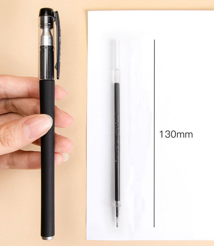 103 τμχ Σετ στυλό τζελ Σετ μπαλάκι/βελόνα Στυλό ομαλή γραφή και στεγνώνει γρήγορα 0,5 mm Μαύρο/μπλε/κόκκινο Ανταλλακτικό ανταλλακτικό kawaii Χαρτικά