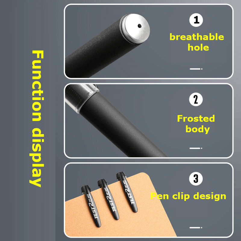 103 τμχ Σετ στυλό τζελ Σετ μπαλάκι/βελόνα Στυλό ομαλή γραφή και στεγνώνει γρήγορα 0,5 mm Μαύρο/μπλε/κόκκινο Ανταλλακτικό ανταλλακτικό kawaii Χαρτικά