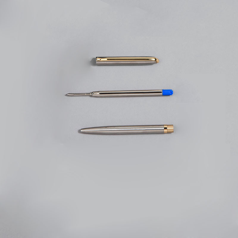 Luksuzna metalna olovka 0,7 mm Prilagodite reklamni poklon s potpisom Kemijske olovke Uredski školski pribor za pisanje MOQ 10KOM za LOGO