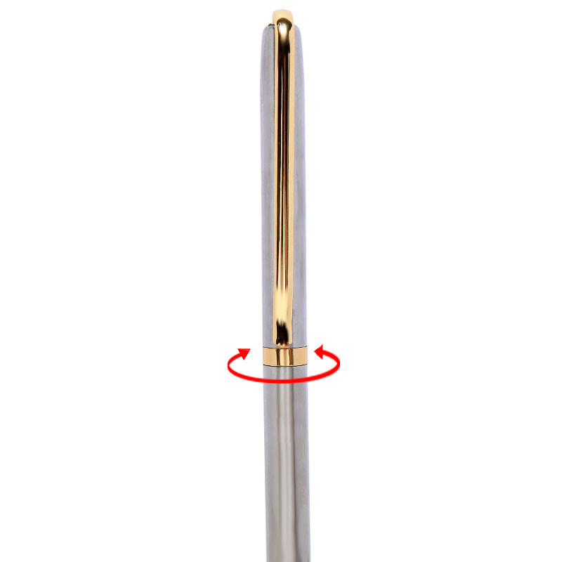 Luksuzna metalna olovka 0,7 mm Prilagodite reklamni poklon s potpisom Kemijske olovke Uredski školski pribor za pisanje MOQ 10KOM za LOGO