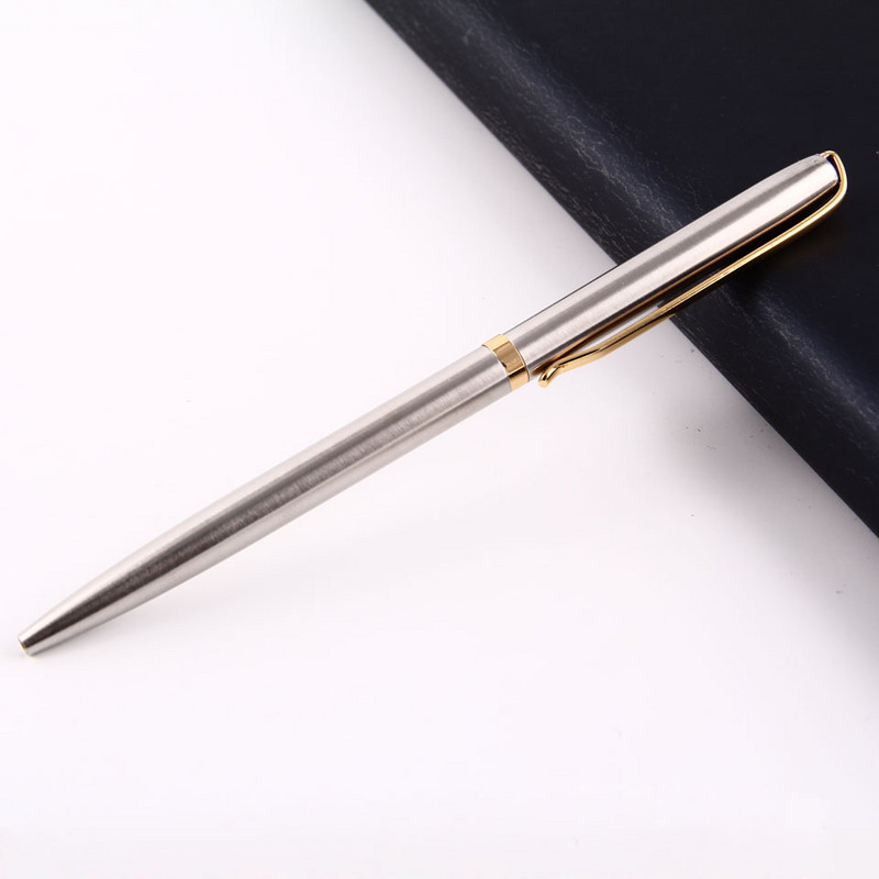 Luksuzna metalna olovka 0,7 mm Prilagodite reklamni poklon s potpisom Kemijske olovke Uredski školski pribor za pisanje MOQ 10KOM za LOGO