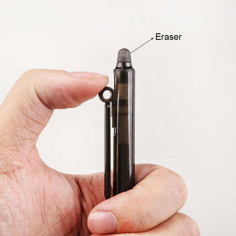 3/20gab Lielas ietilpības krāsainas tintes dzēšams pildspalvas uzpildīšanas slaids, nospiežams mazgājams rokturis 0,5 mm burvju pildspalva Biroja piederumi Kancelejas piederumi