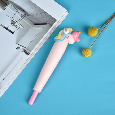 1 komad Lytwtw's Cute Soft Unicorn Cat Gel Pen Kawaii Uredski pribor Školski pribor Dekompresijska Kreativna slatka crtana olovka