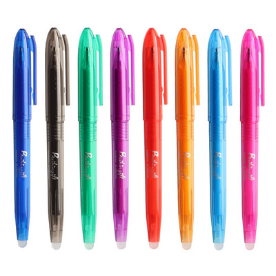 stilou șters kawaii rezerve potrivite, instrumente de desen creative, colorate, 8 culori, seturi drăguțe de stilouri cu gel, articole de papetărie școlare