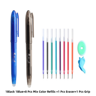 stilou șters kawaii rezerve potrivite, instrumente de desen creative, colorate, 8 culori, seturi drăguțe de stilouri cu gel, articole de papetărie școlare