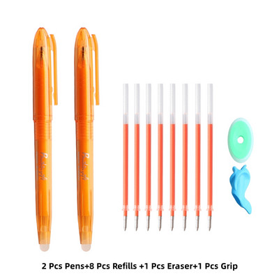 stilou șters kawaii rezerve potrivite, instrumente de desen creative, colorate, 8 culori, seturi drăguțe de stilouri cu gel, articole de papetărie școlare