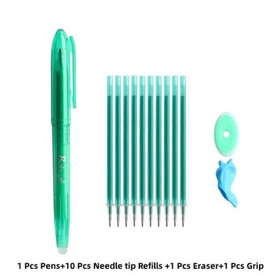 stilou șters kawaii rezerve potrivite, instrumente de desen creative, colorate, 8 culori, seturi drăguțe de stilouri cu gel, articole de papetărie școlare