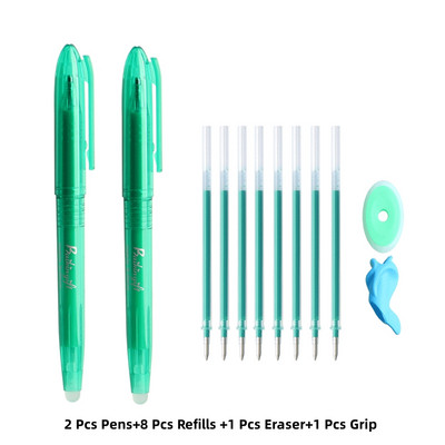 stilou șters kawaii rezerve potrivite, instrumente de desen creative, colorate, 8 culori, seturi drăguțe de stilouri cu gel, articole de papetărie școlare