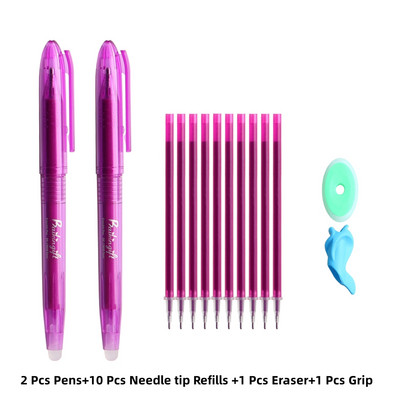 stilou șters kawaii rezerve potrivite, instrumente de desen creative, colorate, 8 culori, seturi drăguțe de stilouri cu gel, articole de papetărie școlare