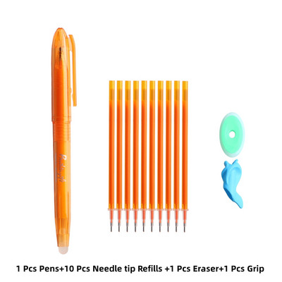 stilou șters kawaii rezerve potrivite, instrumente de desen creative, colorate, 8 culori, seturi drăguțe de stilouri cu gel, articole de papetărie școlare