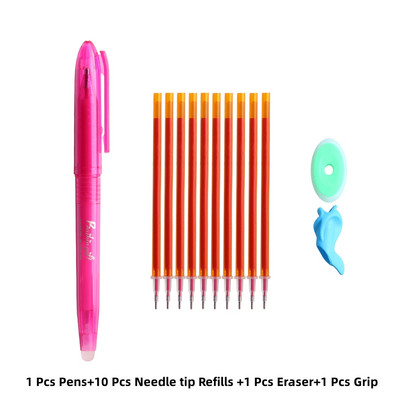 stilou șters kawaii rezerve potrivite, instrumente de desen creative, colorate, 8 culori, seturi drăguțe de stilouri cu gel, articole de papetărie școlare