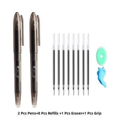 stilou șters kawaii rezerve potrivite, instrumente de desen creative, colorate, 8 culori, seturi drăguțe de stilouri cu gel, articole de papetărie școlare