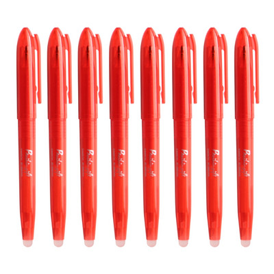 stilou șters kawaii rezerve potrivite, instrumente de desen creative, colorate, 8 culori, seturi drăguțe de stilouri cu gel, articole de papetărie școlare