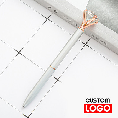 Kreatív nagy gyémánt golyóstoll Egyedi logó Reklám Promóció Ajándéktoll Fém toll Írószer nagykereskedelmi Felirat Név