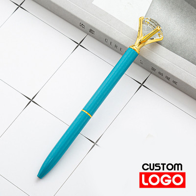 Kreatív nagy gyémánt golyóstoll Egyedi logó Reklám Promóció Ajándéktoll Fém toll Írószer nagykereskedelmi Felirat Név