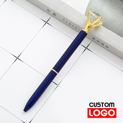 Kreatív nagy gyémánt golyóstoll Egyedi logó Reklám Promóció Ajándéktoll Fém toll Írószer nagykereskedelmi Felirat Név