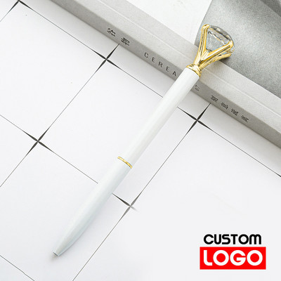 Kreatív nagy gyémánt golyóstoll Egyedi logó Reklám Promóció Ajándéktoll Fém toll Írószer nagykereskedelmi Felirat Név