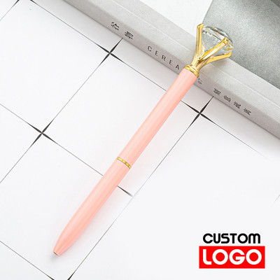 Kreatív nagy gyémánt golyóstoll Egyedi logó Reklám Promóció Ajándéktoll Fém toll Írószer nagykereskedelmi Felirat Név