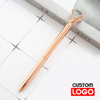 Kreatív nagy gyémánt golyóstoll Egyedi logó Reklám Promóció Ajándéktoll Fém toll Írószer nagykereskedelmi Felirat Név