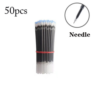 0,35 „Ultin Fine Finance“ gelio rašiklio užpildai su mišraus strypo adatos antgaliu mėlyna/juoda/raudona rašalo rutulinio rašiklio rankena, skirta mokyklos biuro studentams rašyti