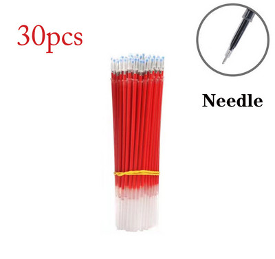 0,35 „Ultin Fine Finance“ gelio rašiklio užpildai su mišraus strypo adatos antgaliu mėlyna/juoda/raudona rašalo rutulinio rašiklio rankena, skirta mokyklos biuro studentams rašyti