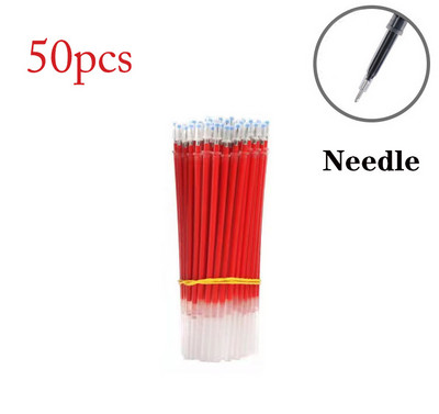 0,35 „Ultin Fine Finance“ gelio rašiklio užpildai su mišraus strypo adatos antgaliu mėlyna/juoda/raudona rašalo rutulinio rašiklio rankena, skirta mokyklos biuro studentams rašyti