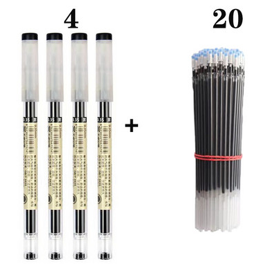 0,35 „Ultin Fine Finance“ gelio rašiklio užpildai su mišraus strypo adatos antgaliu mėlyna/juoda/raudona rašalo rutulinio rašiklio rankena, skirta mokyklos biuro studentams rašyti