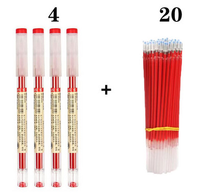 0,35 „Ultin Fine Finance“ gelio rašiklio užpildai su mišraus strypo adatos antgaliu mėlyna/juoda/raudona rašalo rutulinio rašiklio rankena, skirta mokyklos biuro studentams rašyti