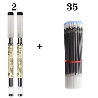 0,35 „Ultin Fine Finance“ gelio rašiklio užpildai su mišraus strypo adatos antgaliu mėlyna/juoda/raudona rašalo rutulinio rašiklio rankena, skirta mokyklos biuro studentams rašyti