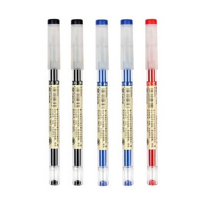 0,35 „Ultin Fine Finance“ gelio rašiklio užpildai su mišraus strypo adatos antgaliu mėlyna/juoda/raudona rašalo rutulinio rašiklio rankena, skirta mokyklos biuro studentams rašyti