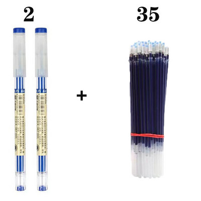 0,35 „Ultin Fine Finance“ gelio rašiklio užpildai su mišraus strypo adatos antgaliu mėlyna/juoda/raudona rašalo rutulinio rašiklio rankena, skirta mokyklos biuro studentams rašyti