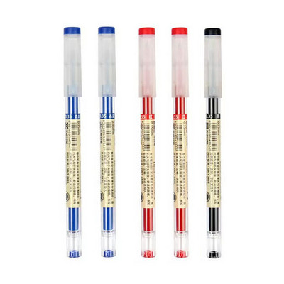 0,35 „Ultin Fine Finance“ gelio rašiklio užpildai su mišraus strypo adatos antgaliu mėlyna/juoda/raudona rašalo rutulinio rašiklio rankena, skirta mokyklos biuro studentams rašyti