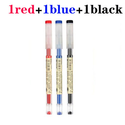 0,35 „Ultin Fine Finance“ gelio rašiklio užpildai su mišraus strypo adatos antgaliu mėlyna/juoda/raudona rašalo rutulinio rašiklio rankena, skirta mokyklos biuro studentams rašyti