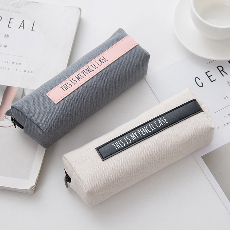 2021. gada Cortex lielais zīmuļu futrālis Karstā izpārdošana zēniem, meitenēm, militārā stila audekla zīmuļu soma, rakstāmpiederumi skolas piederumi