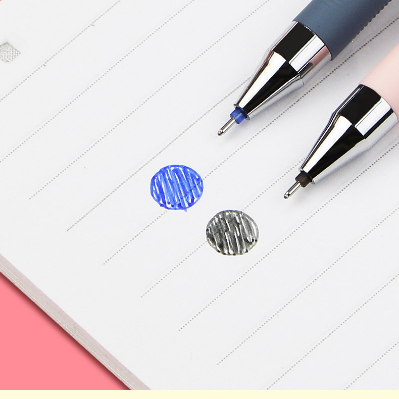 Set de 4-12 pixuri de ștergere Kawaii Rechizite pentru întoarcere la școală Pix cu gel de 0,38 mm pentru scris Accesorii de birou Papetarie coreeană drăguță