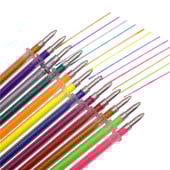 20 kom. Gel olovka u boji, fluorescentno punjenje, 1,0 mm, vrh olovke, 129 mm, dužina, stil pisanja, nesmetano pisanje Studentska papirnica