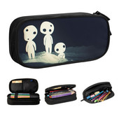 Prilagođena Princess Mononoke Kodama Kawaii Pernica Djevojčica Dječak Studio velikog kapaciteta Anime Pernica Školski pribor