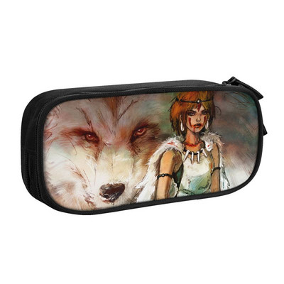 Prilagođena Princess Mononoke Kodama Kawaii Pernica Djevojčica Dječak Studio velikog kapaciteta Anime Pernica Školski pribor