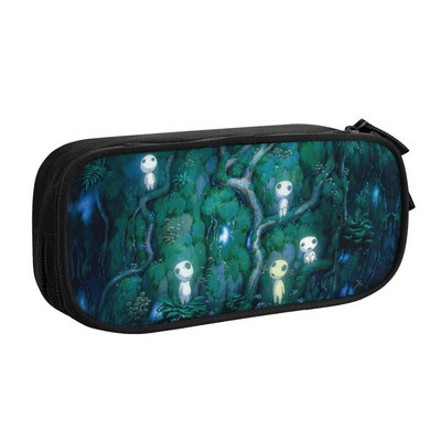 Prilagođena Princess Mononoke Kodama Kawaii Pernica Djevojčica Dječak Studio velikog kapaciteta Anime Pernica Školski pribor