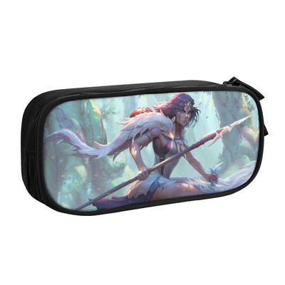 Prilagođena Princess Mononoke Kodama Kawaii Pernica Djevojčica Dječak Studio velikog kapaciteta Anime Pernica Školski pribor