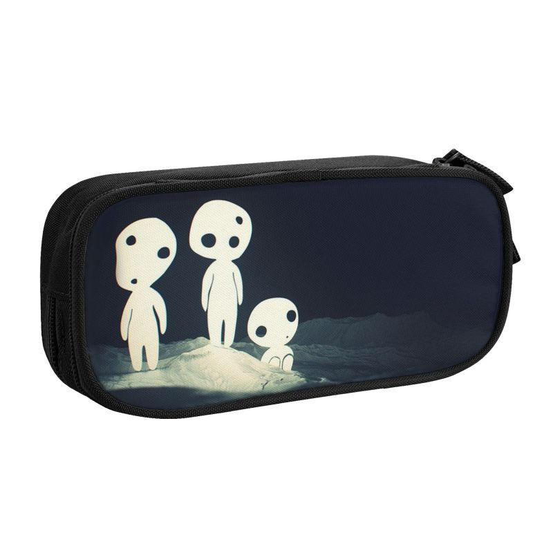 Prilagođena Princess Mononoke Kodama Kawaii Pernica Djevojčica Dječak Studio velikog kapaciteta Anime Pernica Školski pribor