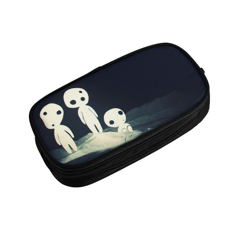 Prilagođena Princess Mononoke Kodama Kawaii Pernica Djevojčica Dječak Studio velikog kapaciteta Anime Pernica Školski pribor